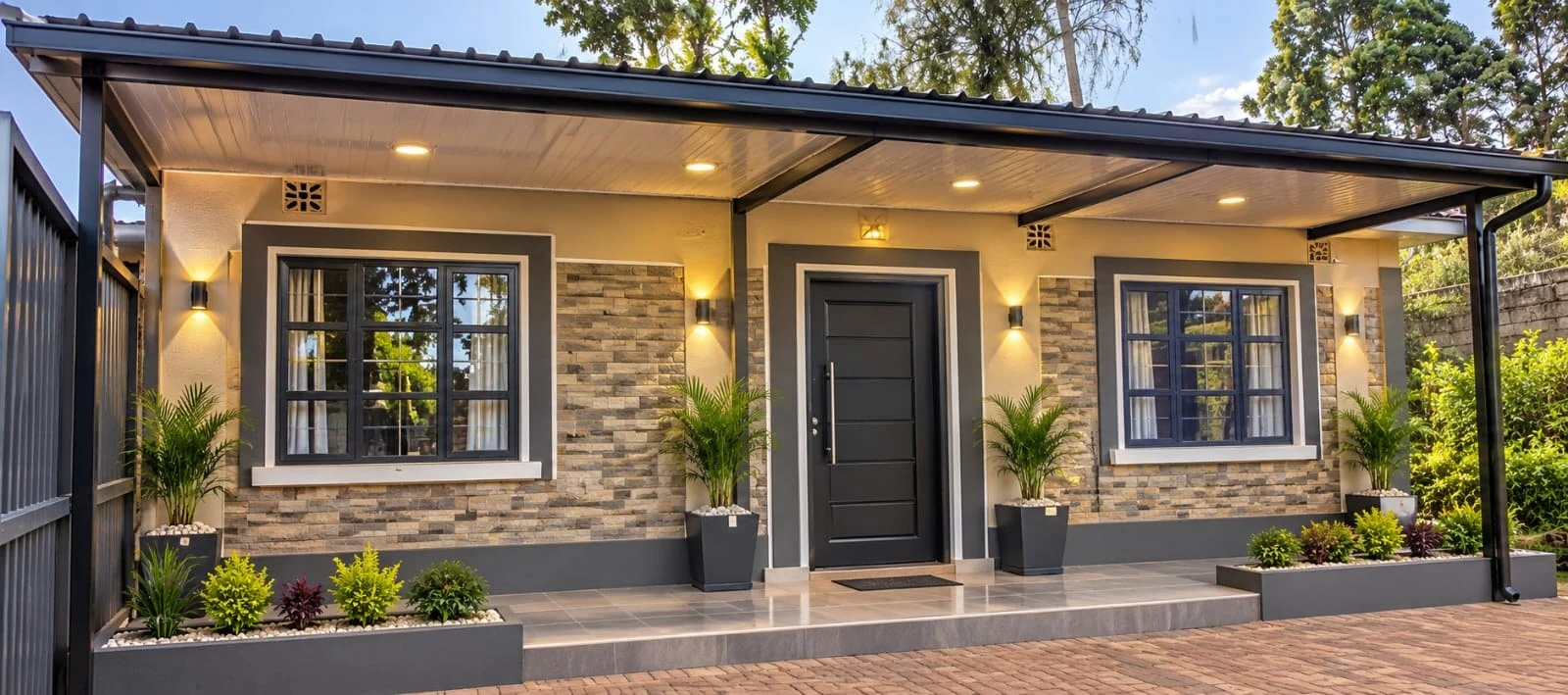 Exterior finish concept